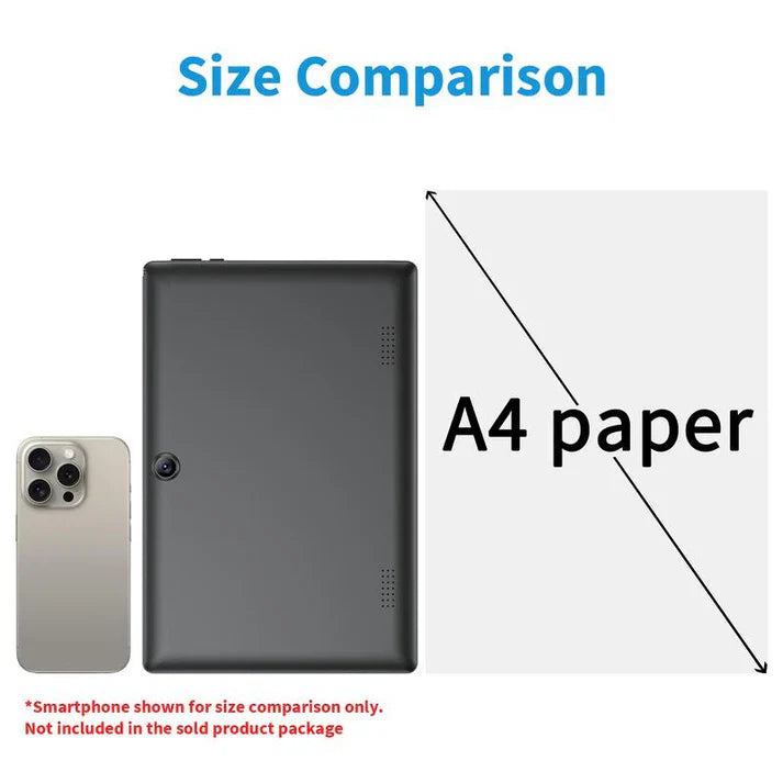 Android 15 tablet, 10.1-inch, 2-in-1 portable device, 12GB RAM, holiday gift.